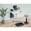LEITZ Bureau assis-debout Ergo Compact, avec roulettes,blanc