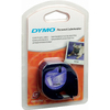DYMO Ruban d'étiquette LetraTag, plastique, 12 mm x 4 m
