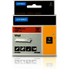 DYMO RHINO Etiquette industrielle en vinyle noir/orange