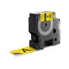 DYMO RHINO Etiquette en vinyle, 24 mm x 5,5 m, noir/jaune