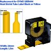 DYMO RHINO Etiquette industrielle thermorétractable