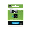 DYMO Ruban d'étiquette D1 noir/transparent, - 61694