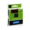 DYMO Ruban d'étiquette D1 noir/rouge, 9 mm x 7 m - 61699