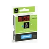 DYMO Ruban d'étiquette D1 noir/rouge, 9 mm x 7 m - 61699