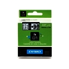 DYMO Ruban d'étiquette D1 noir/transparent, - 61922