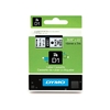DYMO Ruban d'étiquette D1 noir/blanc,19 mm x 7 m - 61625