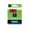 DYMO Ruban d'étiquette D1 noir/rouge, 19 mm x 7 m - 61929