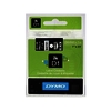 DYMO Ruban d'étiquette D1 blanc/noir,24 mm x 7 m