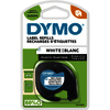 DYMO Ruban d'étiquette LetraTag, plastique, 12 mm x 4 m - 62489