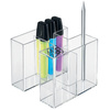 HAN Multipot à crayons BRAVO, 5 compartiments, transparent