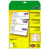 Sigel cartes de correspondance PC, format DL, 185g/m2, blanc  - 20007