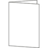 sigel cartes 2 volets, A5 (A4), 185 g/m2, extra blanc
