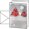 sigel Carte de Noël 'Three Trees', A6, 250 g/m2