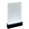 sigel présentoir de table LED 'luminous', acrylique, A6