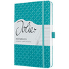 sigel Carnet de notes Jolie, similicuir, A5, bleu indigo