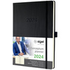 sigel Agenda planning Conceptum 2026, env. A4 noir