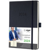 sigel Agenda planning Conceptum 2026, env. A5, noir