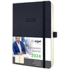 sigel Agenda planning Conceptum 2024, env. A5, noir