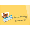 Be!Board Tableau magnétique en verre (L)600x(H)400 mm, jaune