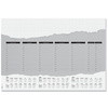 sigel Sous-main bloc papier 'Weelkly Planner', 595 x 410 mm