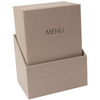 sigel Chemise pour menu 'MENU', A4, boîte de 10, beige