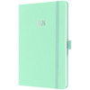 sigel Agenda de poche Jolie Feel 2026, textile, A5, bleu