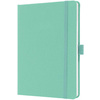 sigel Carnet de notes Jolie Feel, tissu, A5, ligné, violet