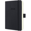 sigel Agenda de poche Conceptum 2026, env. A6, noir