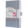 sigel Carnet Jolie Impress, similicuir, A6, gris