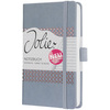 sigel Carnet Jolie Impress, similicuir, A6, gris