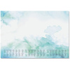 sigel Sous-mains bloc papier 'Watercolor Sea', 595 x 410 mm