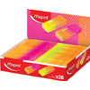 Maped Gomme en plastique NEON, présentoir de 20