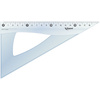 Maped Equerre Cristal 45 degrés, hypoténuse : 210 mm,  - 94043