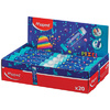 Maped Gomme en plastique PIXEL PARTY, présentoir de 20