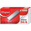 Maped Agrafes 24/6, grand emballage, zingué  - 41461