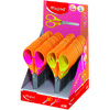 Maped Ciseaux Pulse Soft NEON, 130 mm, présentoir de 24