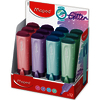 Maped Surligneur FLUO'PEPS Glitter PASTEL, présentoir de 12