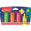Maped Surligneur Mini PIXEL PARTY, blister de 4