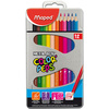 Maped Crayon de couleur COLOR'PEPS, étui métal de 48