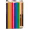 Maped Crayon de couleur COLOR'PEPS World, étui carton 12+3