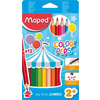 Maped my first Crayons de couleur COLOR'PEPS JUMBO, étui 12