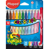 Maped Feutre COLOR'PEPS Jungle, étui en carton de 12