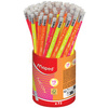 Maped Crayon à papier NEON, avec gomme, dureté: HB, pot 72