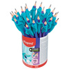 Maped Crayon de papier avec guide-doigt, pot de 22