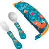 Maped PICNIK Set de couverts JUNGLE FEVER, 3 pièces, bleu