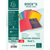 EXACOMPTA Lot chemises et sous-chemises ROCK'S, assorties  - 58851