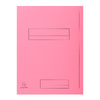 EXACOMPTA Chemises à rabats SUPER 250, A4, rose - 58815