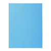 EXACOMPTA Chemises SUPER 250, A4, avec 2 rabats, bleu