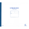 ELVE Cahier piqué 'Livre de Paye', 270 x 315 mm, 40 pages