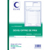 ELVE Manifold 'Devis - Offre de prix', 297 x 210 mm, dupli